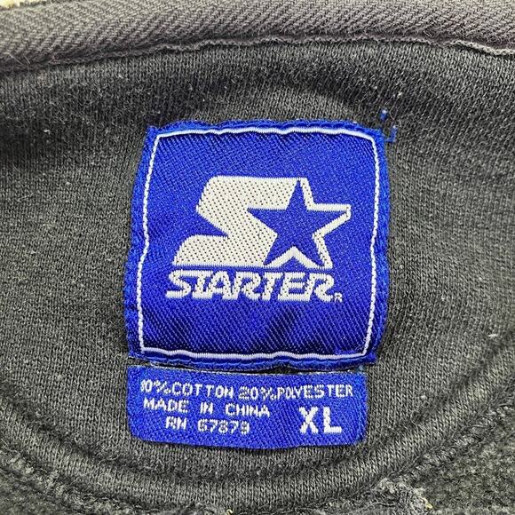 VTG 1993 Starter BUFFALO BILLS AFC Champs Cut Off Sweatshirt XL Bills Mafia - Picture 3 of 14